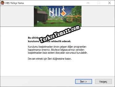 HIIS oyunun tam çevirisi