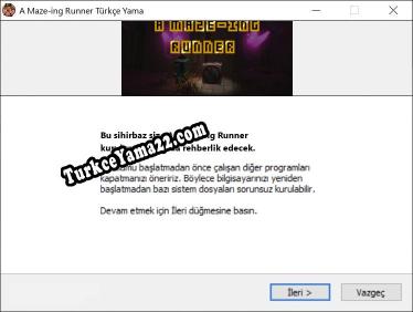 A Maze-ing Runner oyunun tam çevirisi