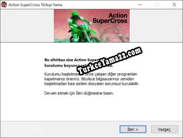 Action SuperCross oyunun tam çevirisi