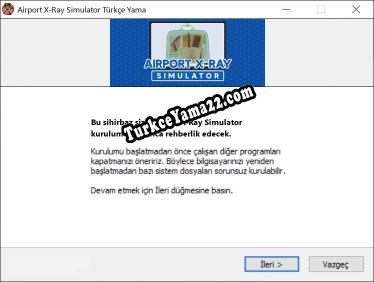 Airport X-Ray Simulator oyunun tam çevirisi