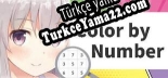 Türkçe yama için Anime Manga Style Girl Color By Number Pixel Art Coloring