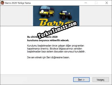Barro 2020 oyunun tam çevirisi