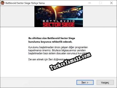 Battlevoid Sector Siege oyunun tam çevirisi