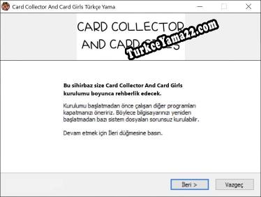 Card Collector And Card Girls oyunun tam çevirisi