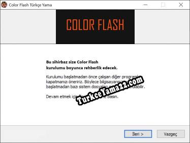 Color Flash oyunun tam çevirisi