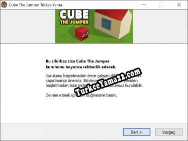 Cube The Jumper oyunun tam çevirisi