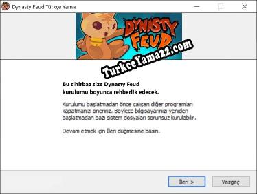 Dynasty Feud oyunun tam çevirisi