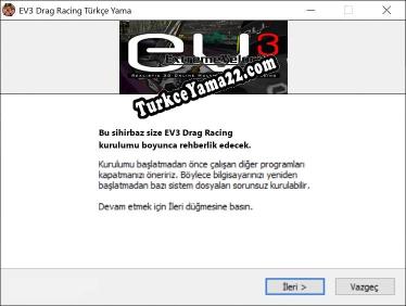 EV3 Drag Racing oyunun tam çevirisi