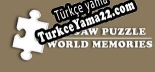 Türkçe yama Jigsaw Puzzle World Memories