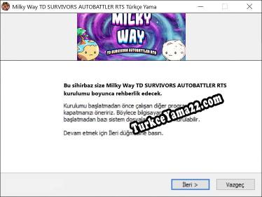 Milky Way TD SURVIVORS AUTOBATTLER RTS oyunun tam çevirisi