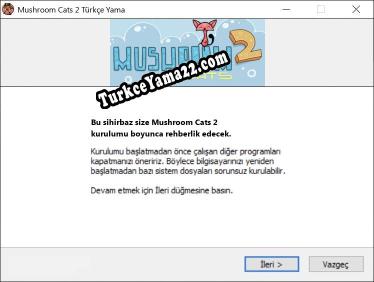 Mushroom Cats 2 oyunun tam çevirisi