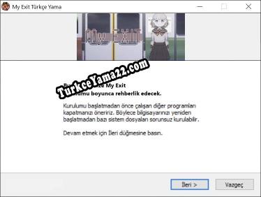 My Exit oyunun tam çevirisi