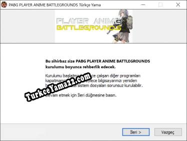 PABG PLAYER ANIME BATTLEGROUNDS oyunun tam çevirisi