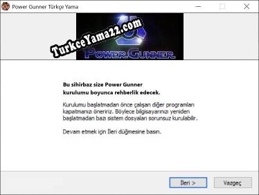 Power Gunner oyunun tam çevirisi