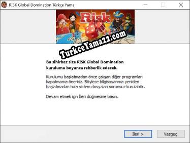 RISK Global Domination oyunun tam çevirisi