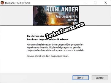 Ruinlander oyunun tam çevirisi