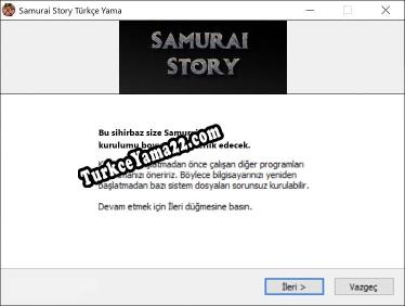 Samurai Story oyunun tam çevirisi