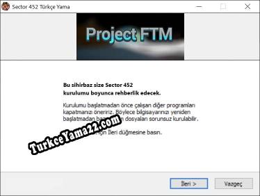 Sector 452 oyunun tam çevirisi