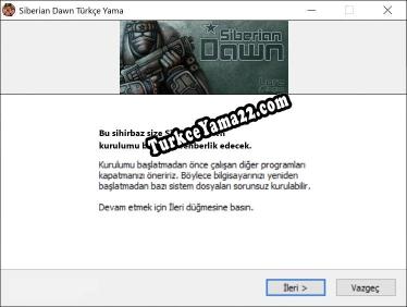 Siberian Dawn oyunun tam çevirisi