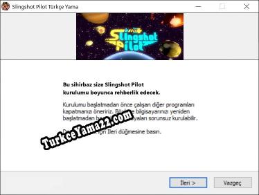 Slingshot Pilot oyunun tam çevirisi