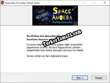 Spaceship Simulator oyunun tam çevirisi