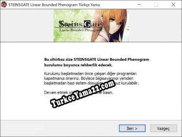 STEINSGATE Linear Bounded Phenogram oyunun tam çevirisi