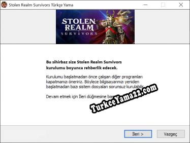 Stolen Realm Survivors oyunun tam çevirisi