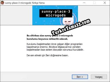 sunny-place-3 microgods oyunun tam çevirisi