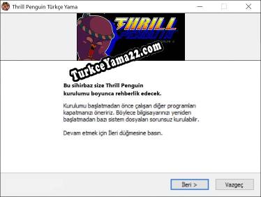 Thrill Penguin oyunun tam çevirisi