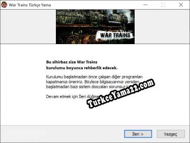 War Trains oyunun tam çevirisi