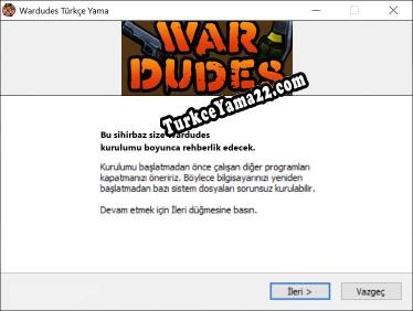Wardudes oyunun tam çevirisi