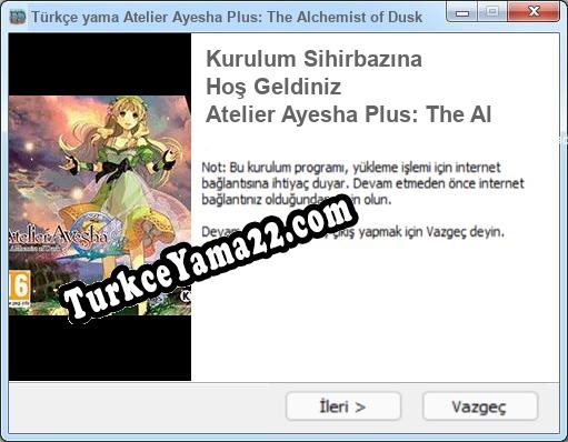 Atelier Ayesha Plus: The Alchemist of Dusk oyunun tam çevirisi