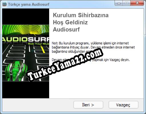 Audiosurf oyunun tam çevirisi