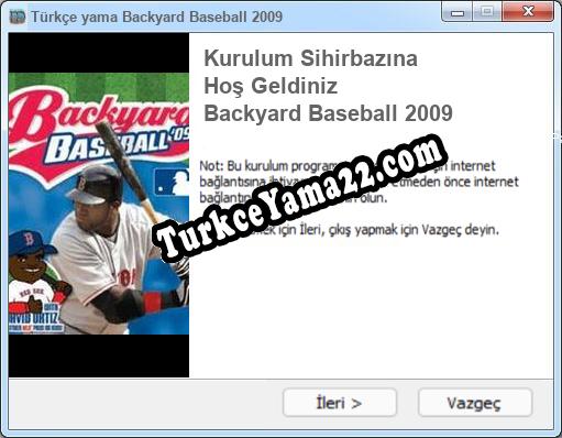 Backyard Baseball 2009 oyunun tam çevirisi