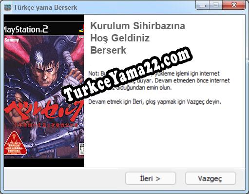 Berserk oyunun tam çevirisi