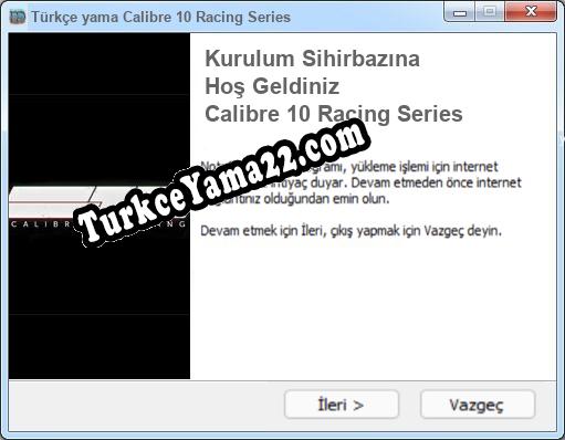 Calibre 10 Racing Series oyunun tam çevirisi
