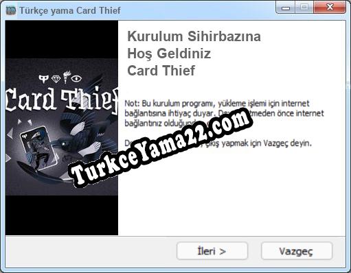 Card Thief oyunun tam çevirisi