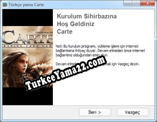 Carte oyunun tam çevirisi