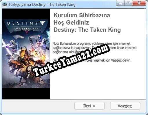 Destiny: The Taken King oyunun tam çevirisi