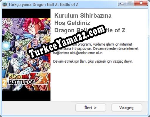 Dragon Ball Z: Battle of Z oyunun tam çevirisi