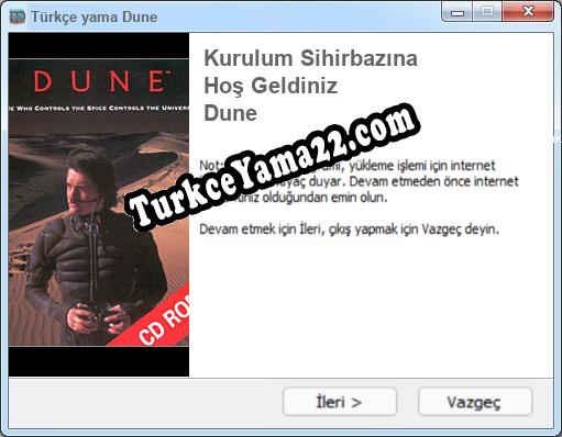 Dune oyunun tam çevirisi
