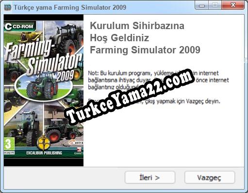 Farming Simulator 2009 oyunun tam çevirisi