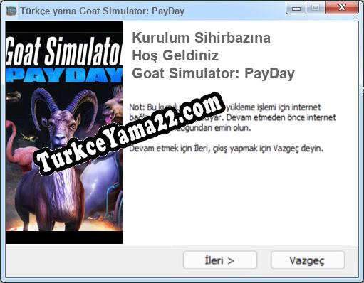 Goat Simulator: PayDay oyunun tam çevirisi