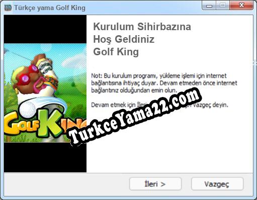 Golf King oyunun tam çevirisi