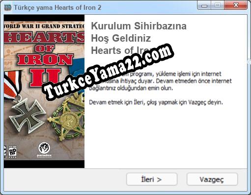 Hearts of Iron 2 oyunun tam çevirisi