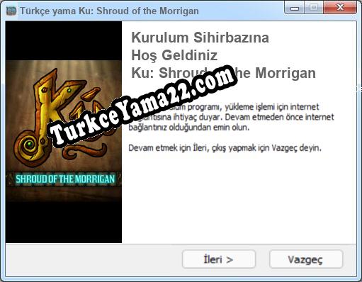 Ku: Shroud of the Morrigan oyunun tam çevirisi