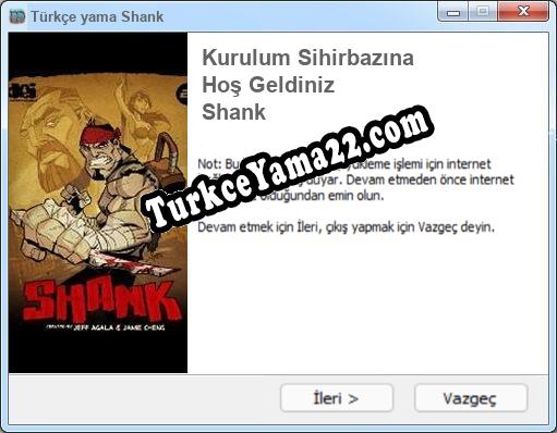 Shank oyunun tam çevirisi