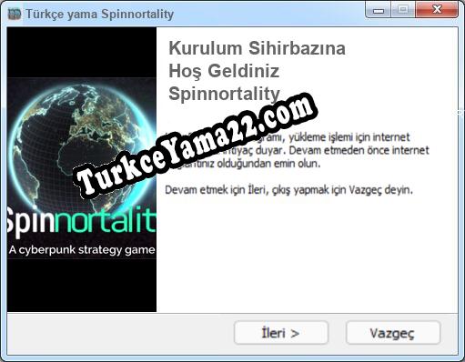 Spinnortality oyunun tam çevirisi