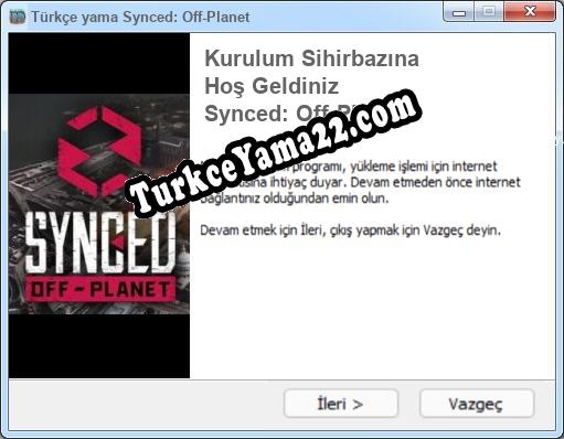Synced: Off-Planet oyunun tam çevirisi