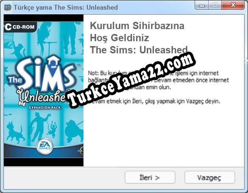 The Sims: Unleashed oyunun tam çevirisi